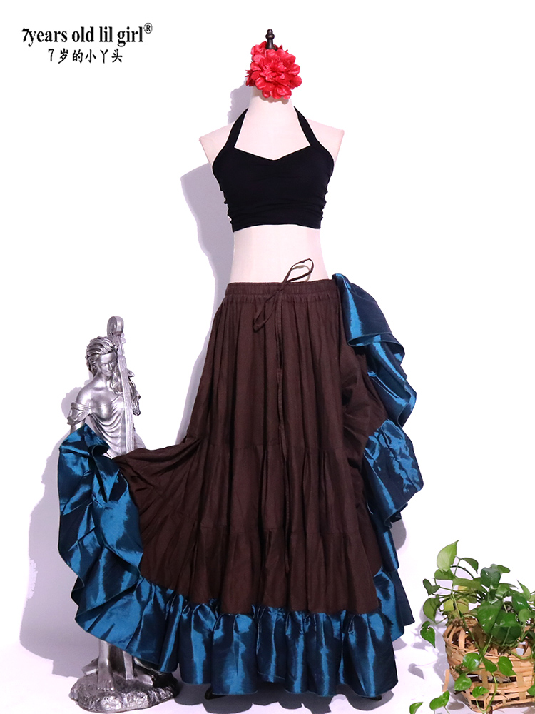 7yearsoldlilgirl全棉4层16米裙