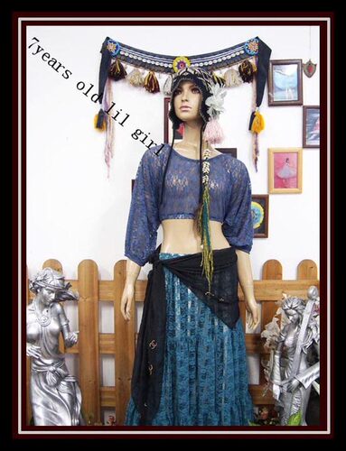 瑜伽肚皮舞练功服韩国精品蕾丝蝙蝠袖上衣设计师品牌DM16