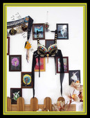 融合风部落肚皮舞胸衣手工精品表演部落胸衣重工古币BI116