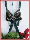 融合风部落肚皮舞手工部落文胸演出服 B80 2025新款