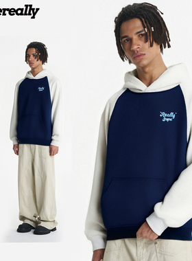 SUPEREALLY连帽卫衣国潮宽松休闲情侣百搭冬季