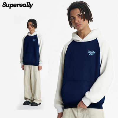 supereally连帽新款卫衣
