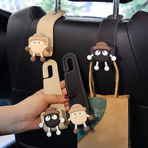 车载卡通创意煤球挂钩大全