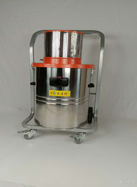 60L气动工业吸尘器压缩空气机械工厂吸涂料粉末铁屑吸尘AIR-600EX