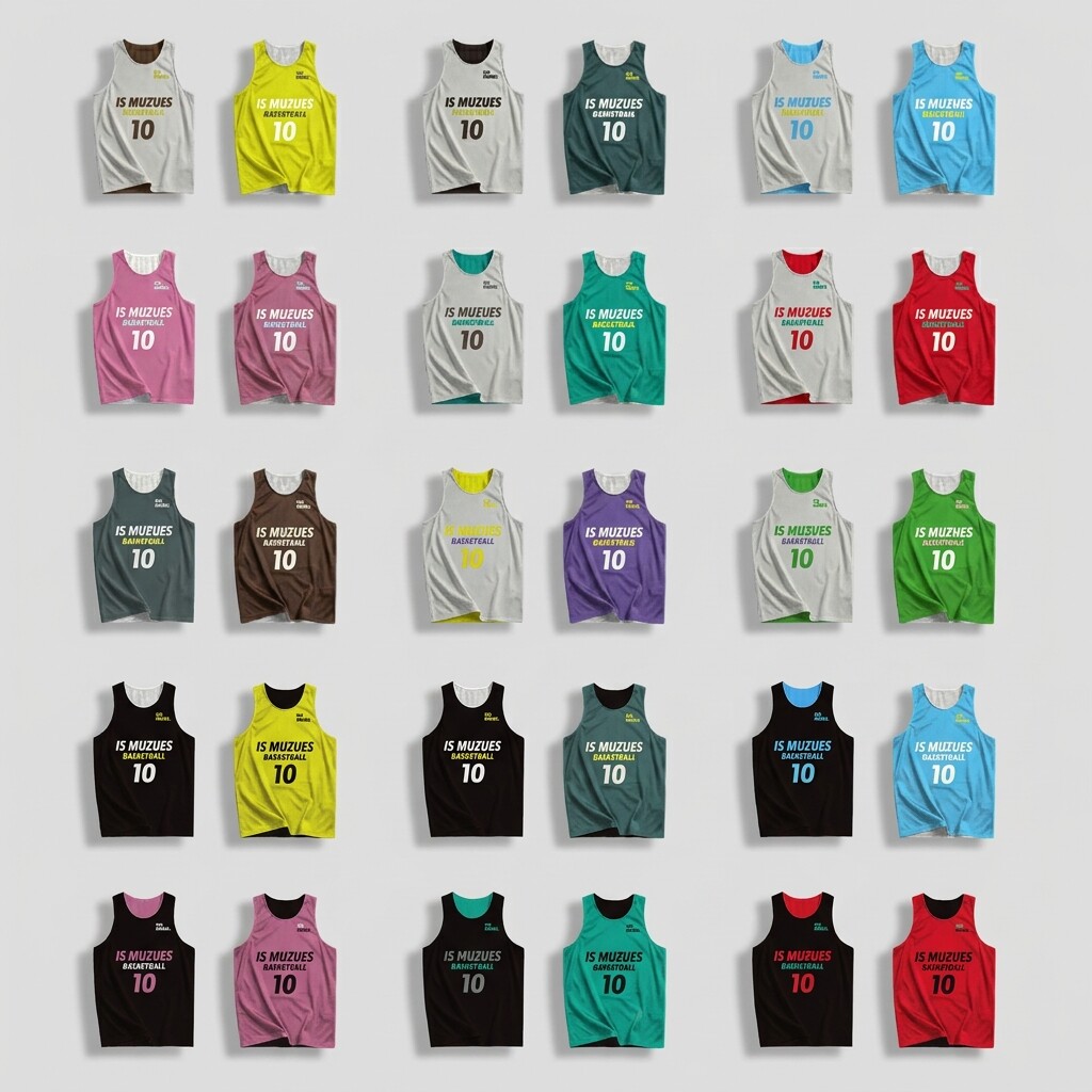 双面篮球背心篮球服套装数码印定制球衣大学生网眼反穿队服定做男