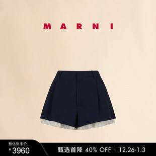 2025秋冬新品 MARNI 女士休闲短裤 新年礼物