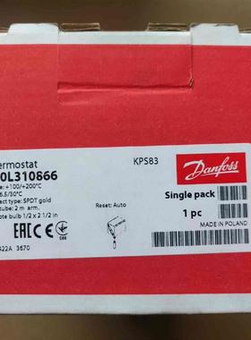 丹佛斯温度开关控制器KPS83 060L310866