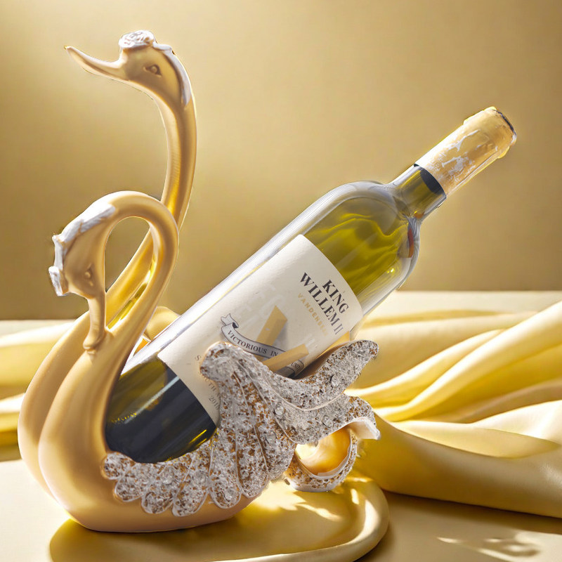 轻奢高级感天鹅酒架摆件家居客厅酒柜电视柜艺术装饰品红酒酒托,家居饰品,装饰摆件,淘宝优惠券,粉丝福利购,淘宝优惠卷