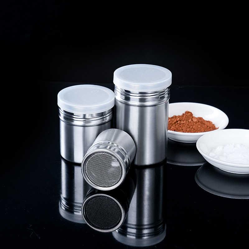 不銹鋼不銹鋼撒粉罐糖粉篩桶