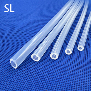 内直径0.8到内10硅胶软管 进口料 食品级耐高温 无异味蠕动泵胶管