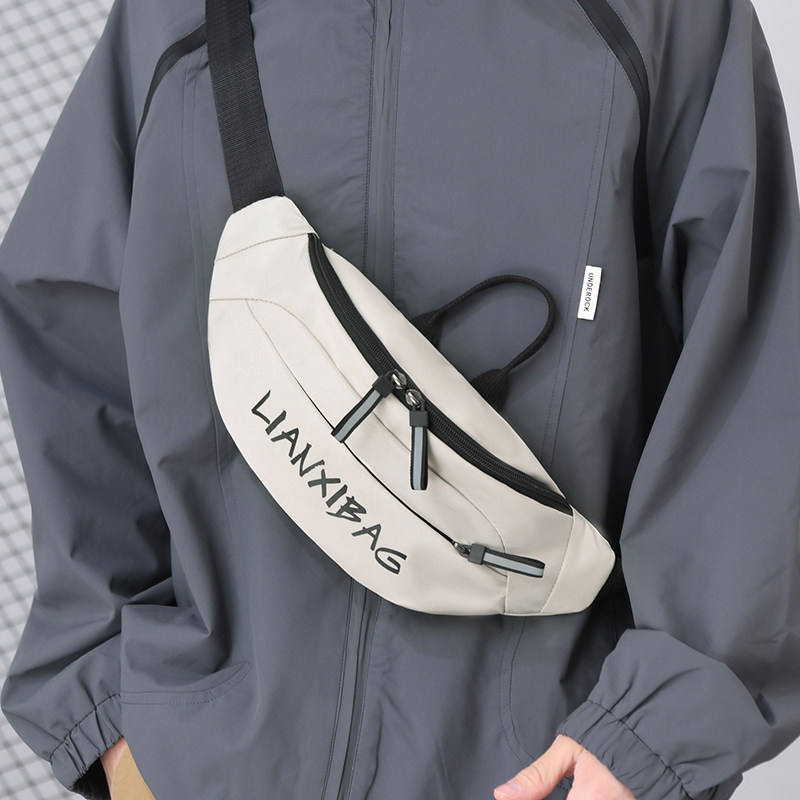 简约腰包男士户外休闲胸包男旅行挎包学生百搭斜跨包潮流单肩包女,箱包皮具/热销女包/男包,男士包袋,淘宝优惠券,粉丝福利购,淘宝优惠卷