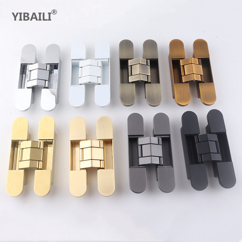 YIBAILI隐形门合页暗藏十字铰链