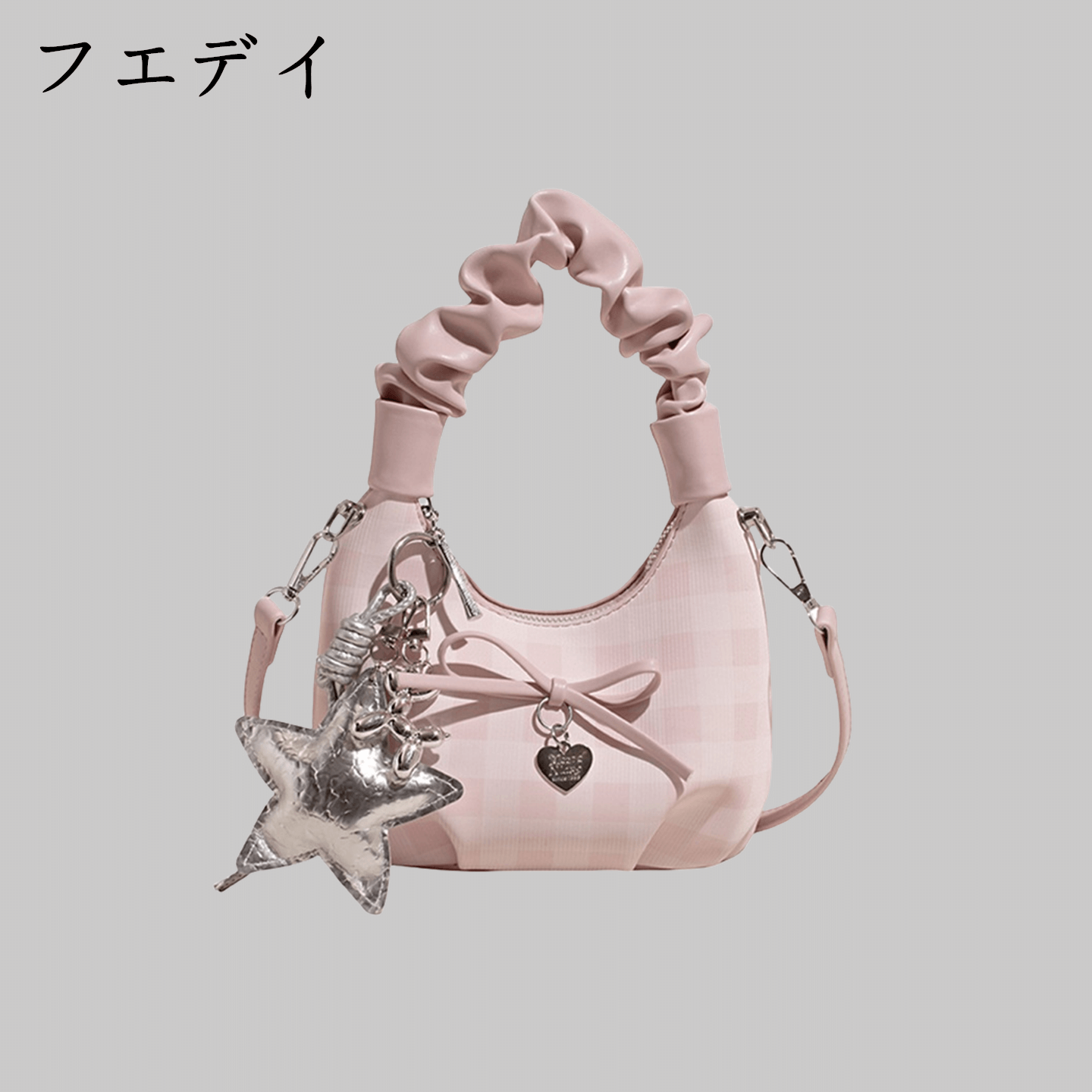 日本フエデイ包包女款斜挎包2025新款轻奢小众高级感小众风饺子包