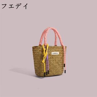 2025新款 日本フエデイ海边包包女式 手提包包日常通勤百搭编织女包