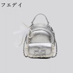 时尚 日本フエデイ蝴蝶结芭蕾风双肩包女2025新款 百搭轻便旅行背包