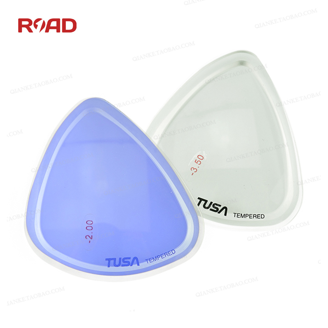 TUSA M211 潜水面镜近视镜片UV镀膜防紫外线原装高清度数100到800