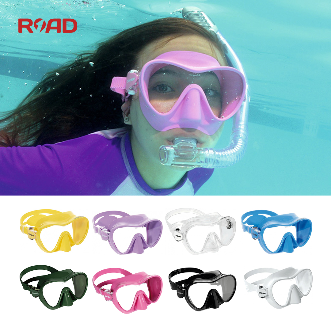 Cressi儿童浮潜装备潜水面罩装备