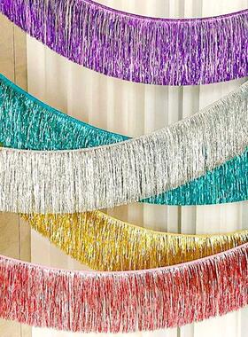 Premium Foil Fringe Tel Garland Creative 2M 4 Layers Foil Ba