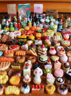 Miniature Dollhouse Food Supermarket Mini Snack Simulation C