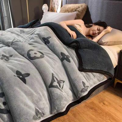Thick Warm Cozy Plush Flannel Blanket Fleece Blankets Throw