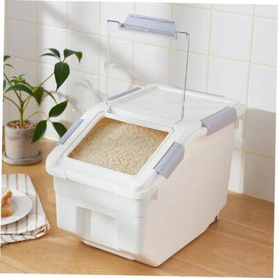 Rice barrel flour storage tank Household rice storage box