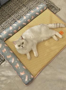 Pet Cooling Mat Dog Cat Bed NonToxic Cool Summer Pad 4Sizes