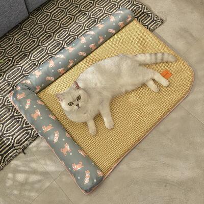 Pet Cooling Mat Dog Cat Bed NonToxic Cool Summer Pad 4Sizes