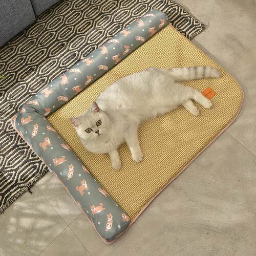 Pet Cooling Mat Dog Cat Bed NonToxic Cool Summer Pad 4Sizes