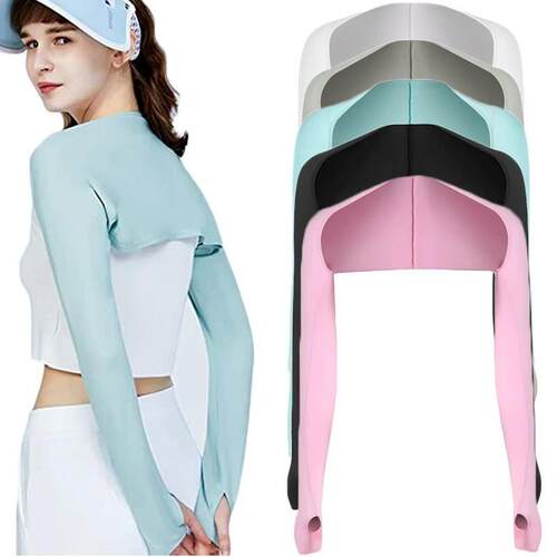 Summer Shawl Arm Sleeves Ice Long Arms Cover Sleeve Breathab