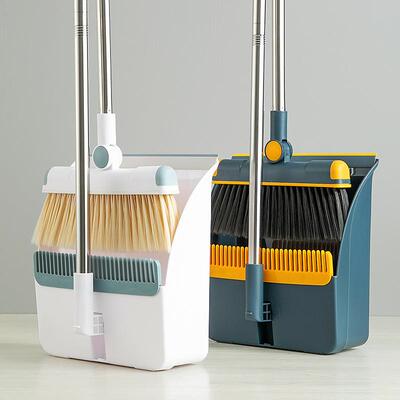 broom dustpan set household soft wool sweeping mop cleaning