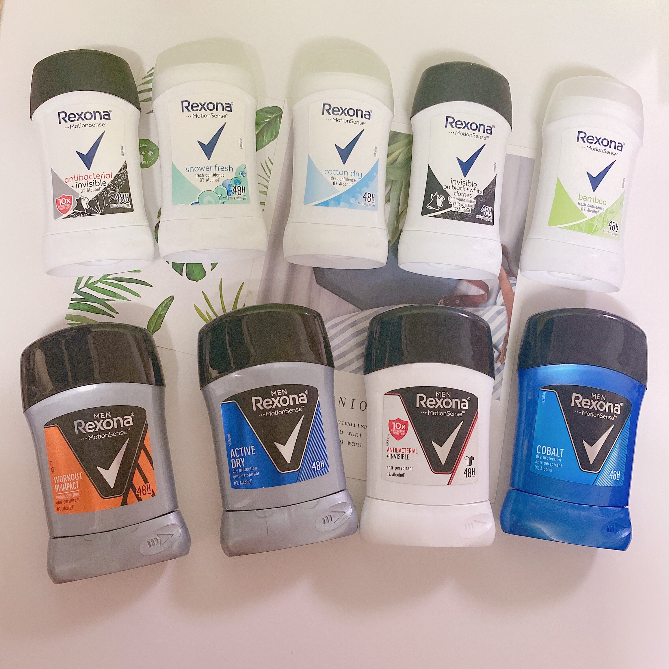 原装舒耐/rexona止汗膏夏天止汗露清爽腋下止汗走珠多芬淡香男女