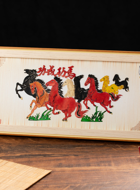 工艺品送老外西安旅游摆件皮影