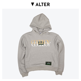 设计师品牌 ALTER买手店 XOXOGOODBOY 双LOGO连帽卫衣