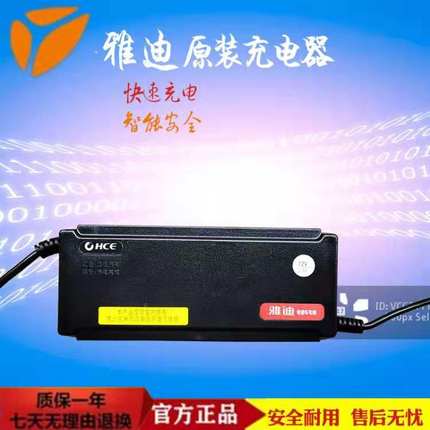 雅迪电动车电瓶充电器48V60V20A72V爱玛雅迪新国标专用充电器