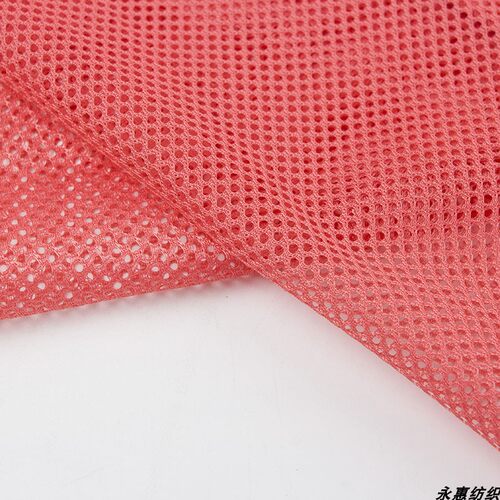 现货供应涤纶50D中小眼网布 休闲服运动服里布箱包网兜布服装面料