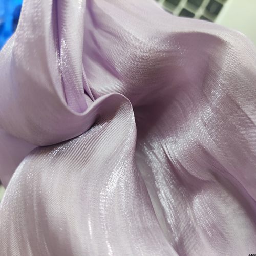 彩虹缎 海岛缎亮光顺滑皱缎欧根纱布料 衬衫汉服洛丽塔半身裙面料