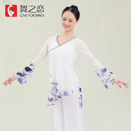 舞之恋中国风春夏民族上衣古典舞