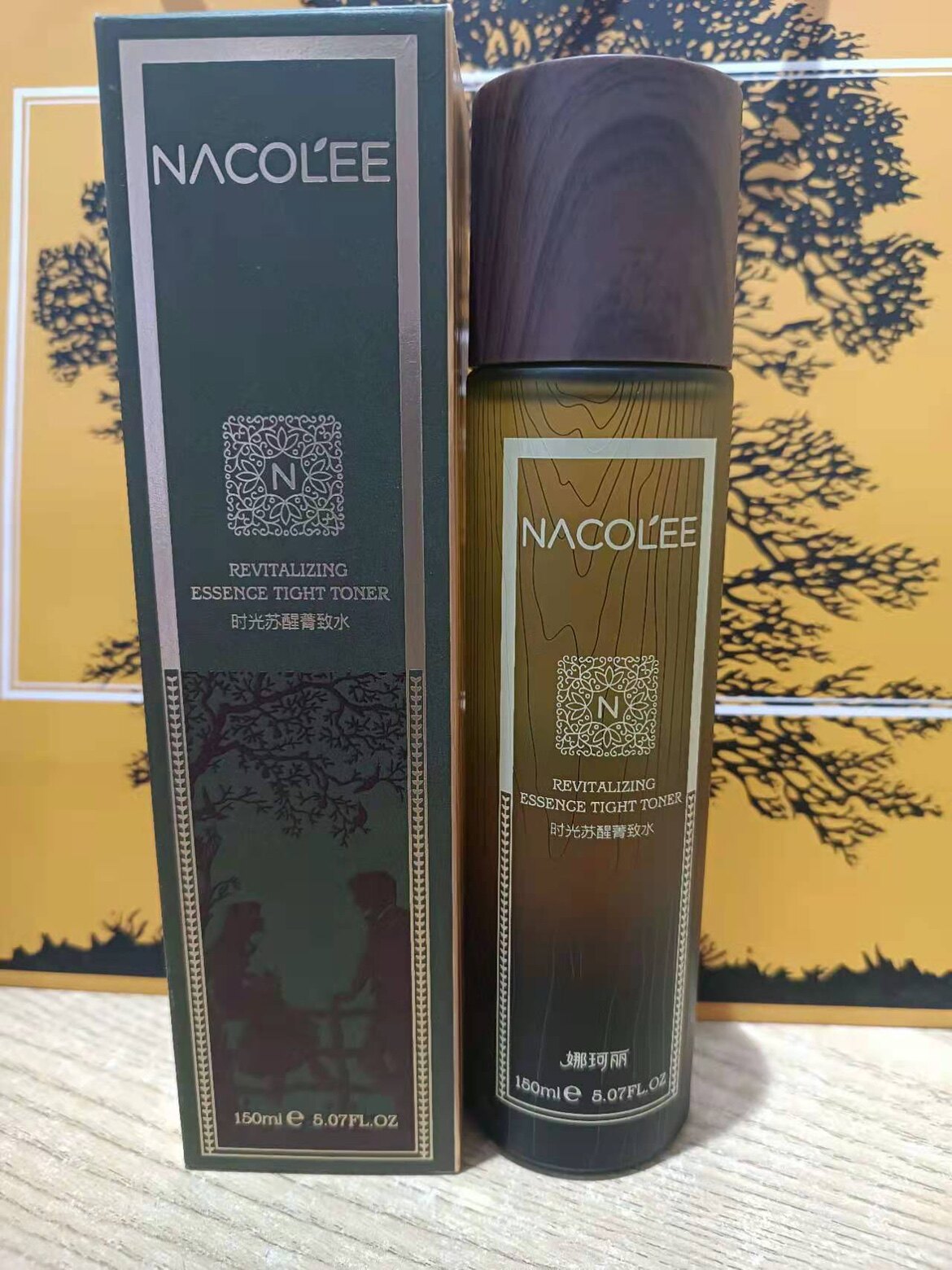 娜珂丽时光苏醒赤芝菁致水150ml补水保湿修复改善细纹提拉紧致