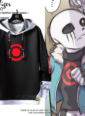 万圣节传说之下cos服Undertale killer周边同款假两件卫衣男女