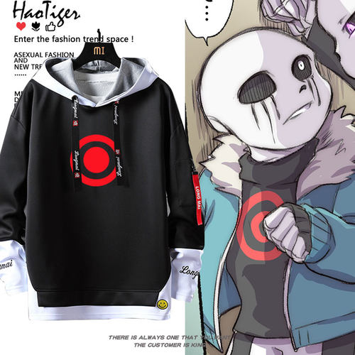 万圣节传说之下cos服Undertale killer周边同款假两件卫衣男女