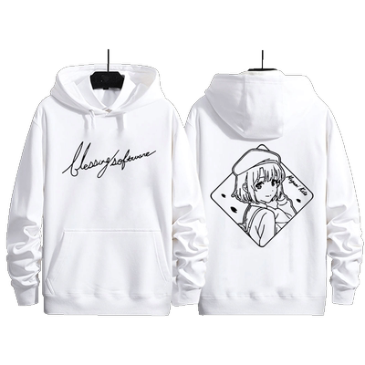 路人女主的养成方法动漫连帽卫衣