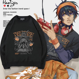 JOJO纳兰迦小飞机黄金之风同人二次元联名周边圆领卫衣男女上衣服