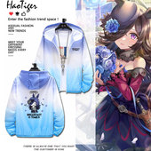 防晒衣夏季 赛马娘Pretty Derby动漫周边米浴同款 男女纯棉上衣服潮