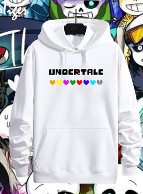 传说之下连帽卫衣 undertale 骷髅兄弟游戏周边sans动漫衣服学生