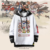 Pretty Derby赛马娘周边东海帝皇连帽卫衣秋冬学生加绒上衣服