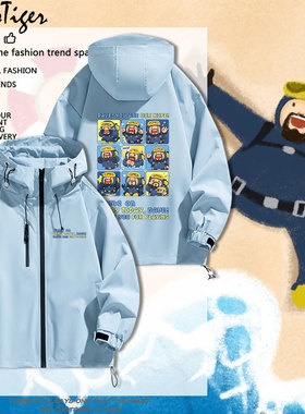 潜水员戴夫游戏周边DAVE THE DIVER二次元动漫冲锋衣夹克男女外套