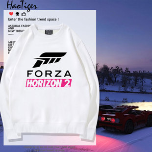 XBOX游戏周边休闲极限竞速地平线4联名圆领卫衣秋冬休闲宽松衣服