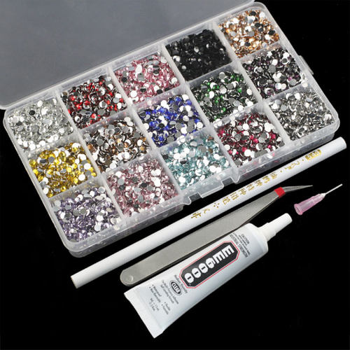 哭娃钻水钻奶油胶套装手工diy