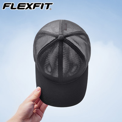 FLEXFIT全网眼大头围弹力棒球帽