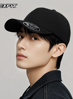 FLEXFIT 110系列男女运动鸭舌帽防晒遮阳棒球帽秋冬百搭潮牌帽子
